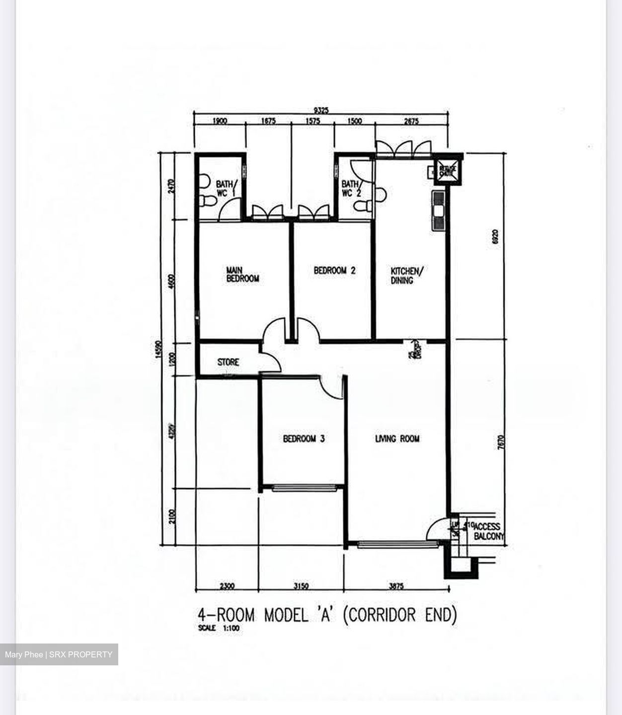 Blk 345 Bukit Batok Street 34 (Bukit Batok), HDB 4 Rooms #632396701